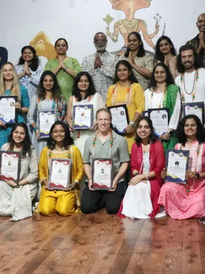 Congratulations to this wonderful group of students on completing their 200-hour Yoga TTC. It is a privilege to witness their transformation and guide them on their teaching journey.
