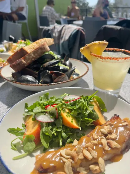 A little humor about holiday eating. It's easy to enjoy all the delicious food on vacation, from steak and eggs to pizza and tacos. My approach is about enjoying these moments without guilt and getting back to routine afterward.