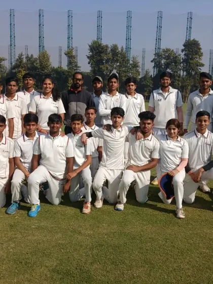 Our academy team poses with the visiting U-16 team from South Africa. These matches foster sportsmanship and create lasting memories for the trainees.