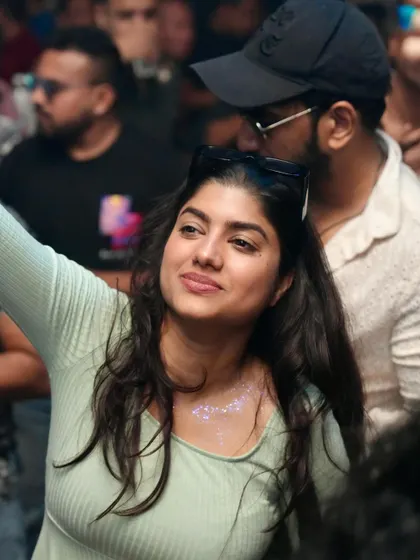The crowd is always full of energy and good vibes.