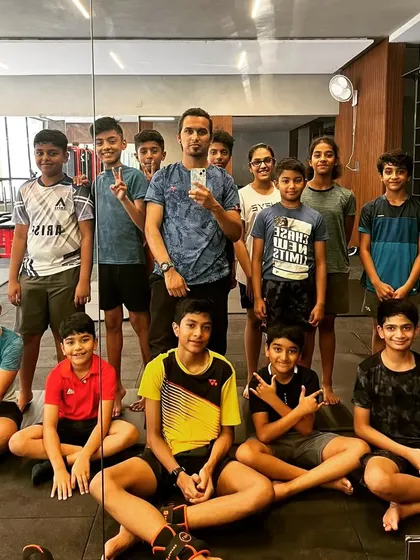 A group photo with some of our dedicated young athletes after a rewarding strength and conditioning session.