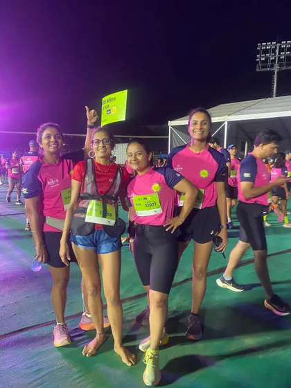 As a pacer for the Bengaluru Runners Jatre, I had the pleasure of helping runners achieve their personal bests. It is an absolute 'jatre' of an event with music, food, and amazing energy.