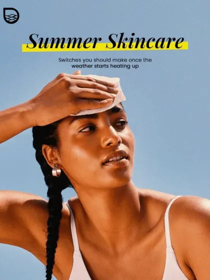 As summer heats up, your skincare routine should adapt. It's time to make some seasonal switches for lighter, more protective care.