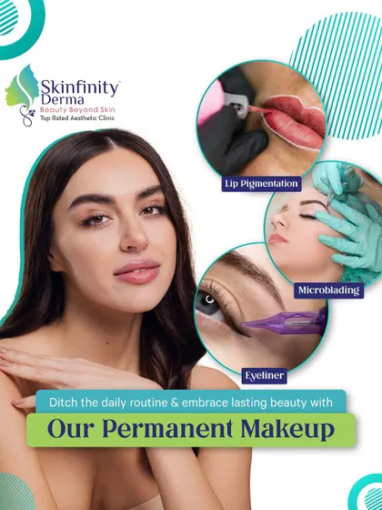Tired of the daily makeup routine? I can help you embrace lasting beauty with semi-permanent makeup. Imagine waking up with perfectly defined brows through microblading, a natural tint on your lips with lip pigmentation, and flawless eyeliner that never smudges. It's all about making you feel confident, effortlessly.