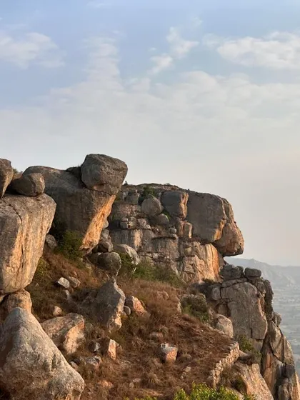 The view of the sunrise from Kaiwara Betta is a perfect escape from the city, located just 65km from Bengaluru.