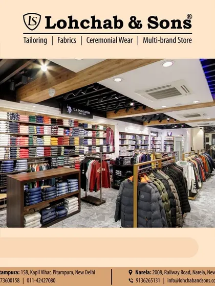 Our showroom also includes a wide range of casual and winter wear. From stylish jackets to comfortable shirts, you can find high-quality options from various brands to complete your wardrobe.