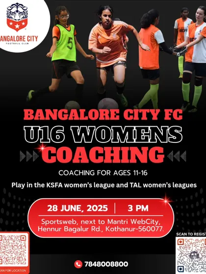 This is your official invitation to join our U16 Women's Coaching program. We've designed this for dedicated female players aged 11 to 16 who want to compete in top local leagues like the KSFA and TAL. All the details for our next session are right here.