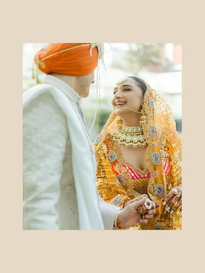 A shared laugh between vows. These are the authentic moments that I believe truly represent a couple's love story.
