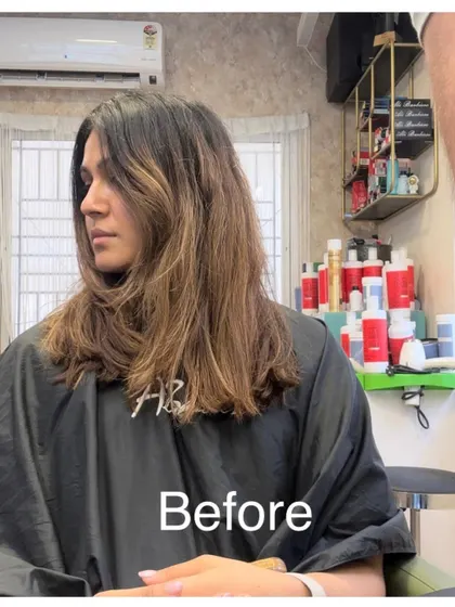 Another "before" shot, ready for a transformation.