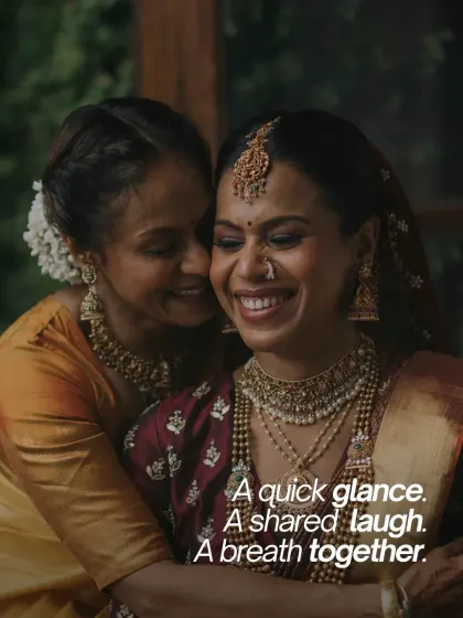 These are the moments I live for. A quiet glance, a shared laugh, a brief moment of connection between a bride and her loved one. My documentary approach means I am always watching for these unscripted interactions that tell the true story of your day.