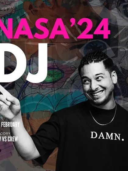 It was an honor to be the DJ for the NASA '24 crew vs crew battle for the second time. Building a relationship with event organizers is important, and I always bring my best.