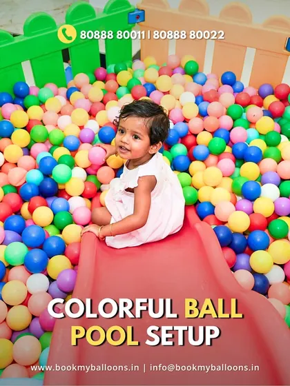 A colorful ball pit and slide setup is one of my most popular rentals. It provides a safe, contained, and endlessly fun activity zone for younger party guests.