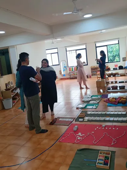 Parents explore the advanced materials for our elementary program, from grammar to division.