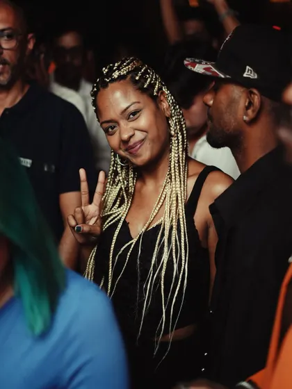 Peace and love on the dance floor. The vibe is always positive.