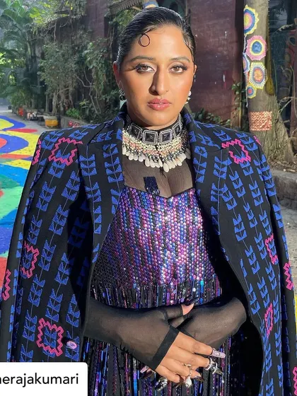 A final shot of The Raja Kumari's stunning look. It was an honor to be a part of this creative team.