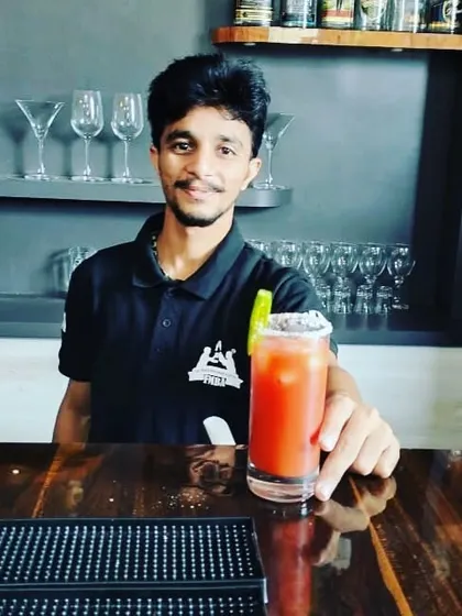 A perfectly made Bloody Mary, a classic savory cocktail that's great for brunch or daytime events.