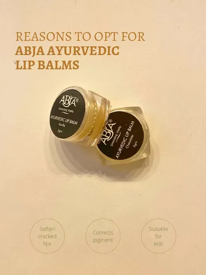 Reasons to opt for my Ayurvedic lip balms: they soften cracked lips, correct pigment, and are suitable for kids.