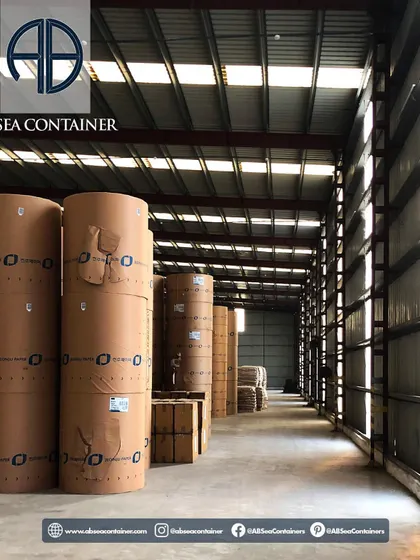 Your valuable goods are safe in my care. This is an inside look at one of my secure warehousing facilities, where I provide weatherproof and systematic storage for everything from industrial materials to finished products.