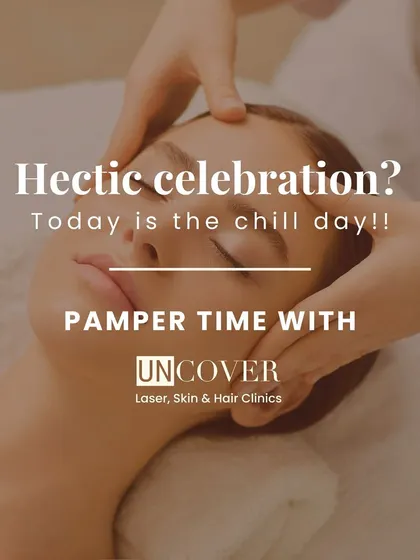 Had a hectic Holi celebration? Today is the day to chill and pamper yourself with a relaxing treatment at our clinic.