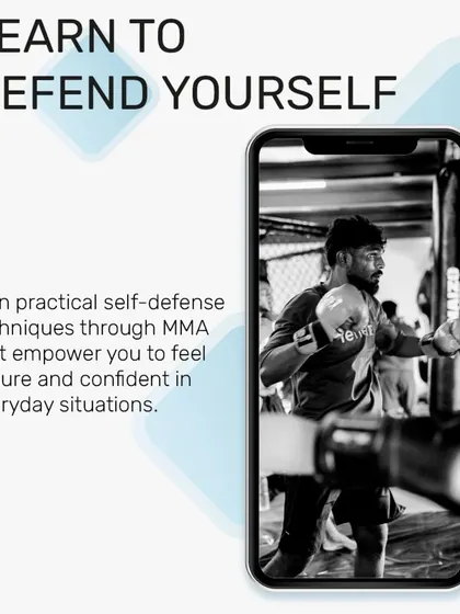Learning to defend yourself is one of the most empowering skills you can acquire. Through MMA, you gain practical techniques that make you feel more secure and confident in any situation.