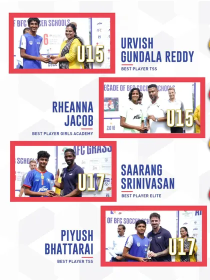 Announcing our Best Player award winners for the 2023-24 season. We recognize and celebrate the top performers from our U15 and U17 youth squads.
