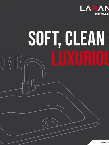 My granite and textured sinks feel softer and more pleasing to the eye than other materials. They offer a feeling of refined luxury and are enjoyable to work with.