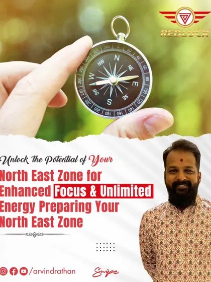 This carousel shows how to unlock the potential of your North-East zone for enhanced focus and energy.