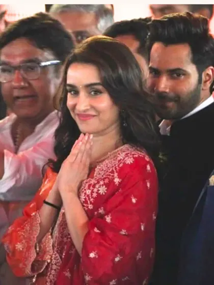 The lovely Shraddha Kapoor spotted in my Kangna Burnt Orange Kurta Set. The color is so unique and perfect for the festive season.