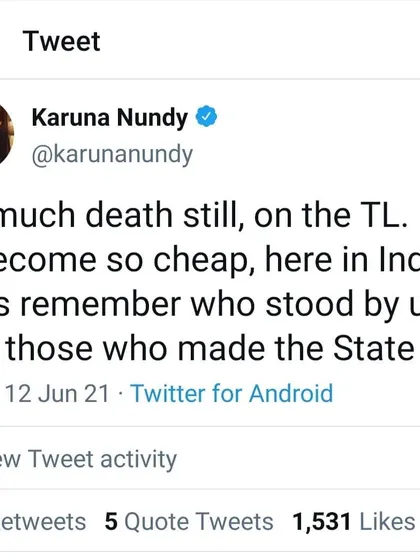 A somber reflection during a time of immense loss in India. It is a reminder to hold accountable those who allowed the state to fail its citizens in their most desperate hour.