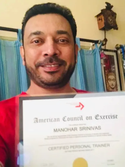 This is Manohar, a valued member of the R8 family who has been a successful ACE Certified Personal Trainer for three years. He is a sought after personal and group fitness trainer.