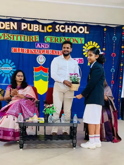 Receiving a token of appreciation from a student leader. Moments like these are a powerful reminder of the impact we can have on others.