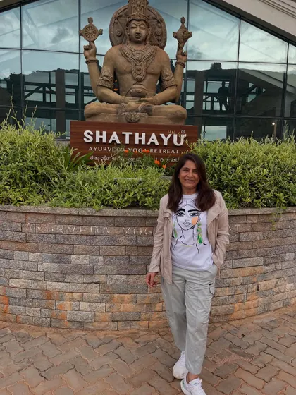 We were happy to host actress and television personality Archana Puran Singh. Our retreat offers the privacy and tranquility that public figures need to truly unwind and focus on their well-being.