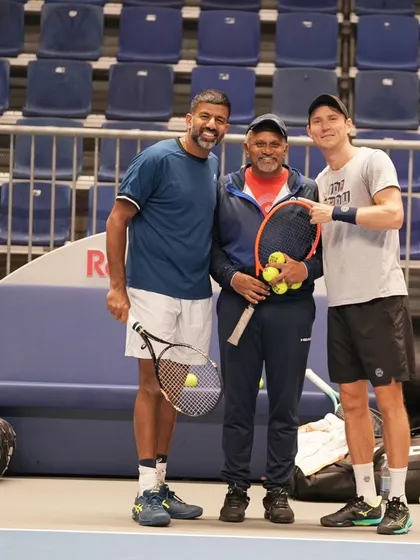 The team that makes it all happen. Success in tennis is never a solo effort.