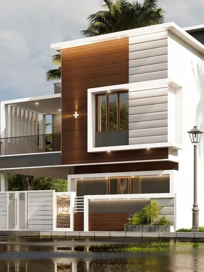 An identical render showing the other side of the Hassan project.