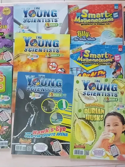 Our "Young Scientist" and "Smart Mathematician" magazines make learning about STEM subjects fun and accessible, with comics and cool experiments.