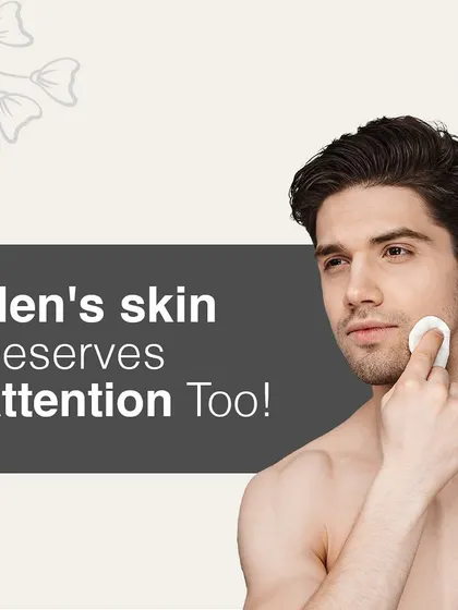 Men's skin deserves attention too. I offer specialized care and advice tailored to the unique needs of men's skin.