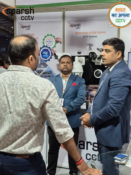 A discussion in progress at the Inter Passenger Terminal Show 2025. I am proud to showcase how my STQC-certified, cyber-secured CCTV is securing India's critical infrastructure.