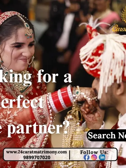 Looking for a perfect life partner? This intimate wedding ritual moment captures the essence of finding someone to share your life's traditions and joys with.