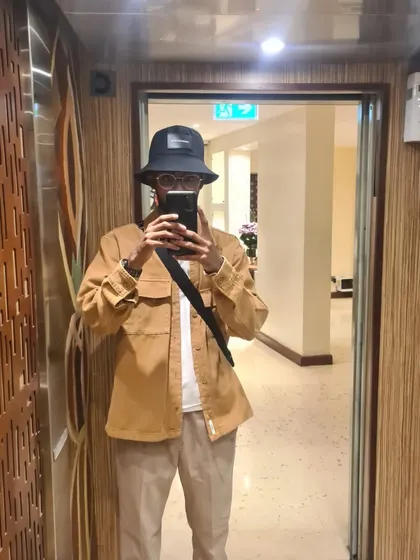 A quick selfie in Nairobi, Kenya. I'm so grateful to be able to travel and play my sounds across the globe. The energy in Kenya was incredible and I can't wait to go back.
