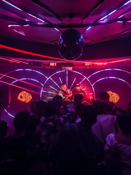 A packed house at Decibleone for my Old School Hip Hop Night. The lasers, the beats, and the crowd moving as one is the kind of energy I bring to every club I play.