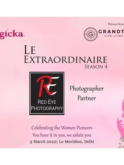 I was proud to be the official photography partner for the 'Le Extraordinaire' women's awards in Delhi. This shows my experience covering prestigious corporate and networking events.