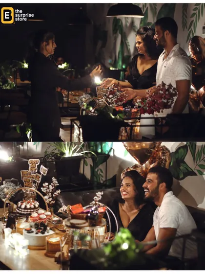A collage of a beautiful 'Time Travel' surprise. From the moment my specialist greets them to the happy smiles at the end, every part of the experience is designed for connection.