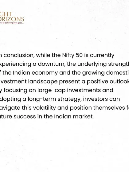 The conclusion from our Weekly Bulletin on the Indian market. Despite a short-term downturn, we express a positive long-term outlook based on the strength of the Indian economy and growing domestic investment.