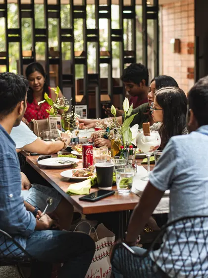 It's all about the community. A table full of friends sharing food, drinks, and good times is the reason we started Brik Oven in the first place.