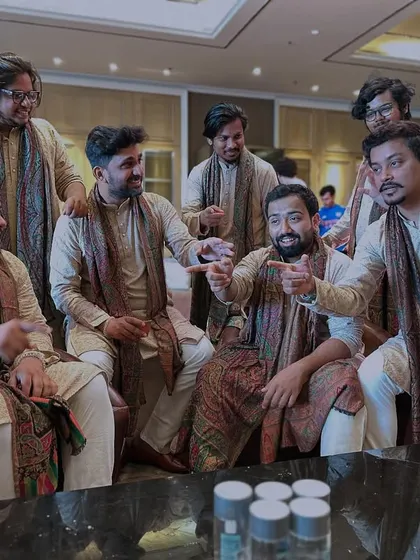 A light-hearted moment with my musician friends. The bond we share off-stage is just as important as the music we create on-stage.