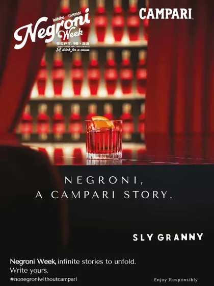 Negroni Week is a sacred time. It's a Campari story, and I write a new chapter every year with my unique creations.