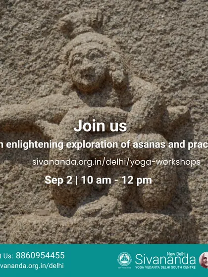 Join us for an enlightening exploration of asanas and practice. Our workshops delve into yogic concepts that help you understand when to push further and when to surrender, fostering a more intuitive and sustainable practice.