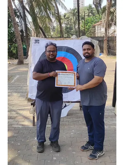 A proud moment for this participant of our Summer Camp II. He successfully completed the 10-day program and learned a new skill.