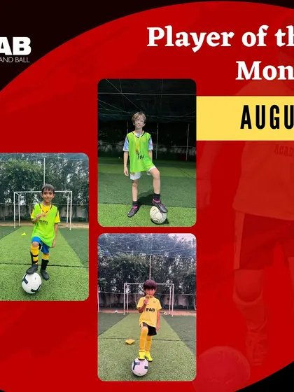 Our Players of the Month for August from all our centers. We are so proud of their hard work and positive attitudes.
