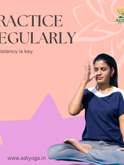 To truly experience the benefits of Pranayama, you must practice regularly. Consistency is the key to transforming your breath and, with it, your state of mind.